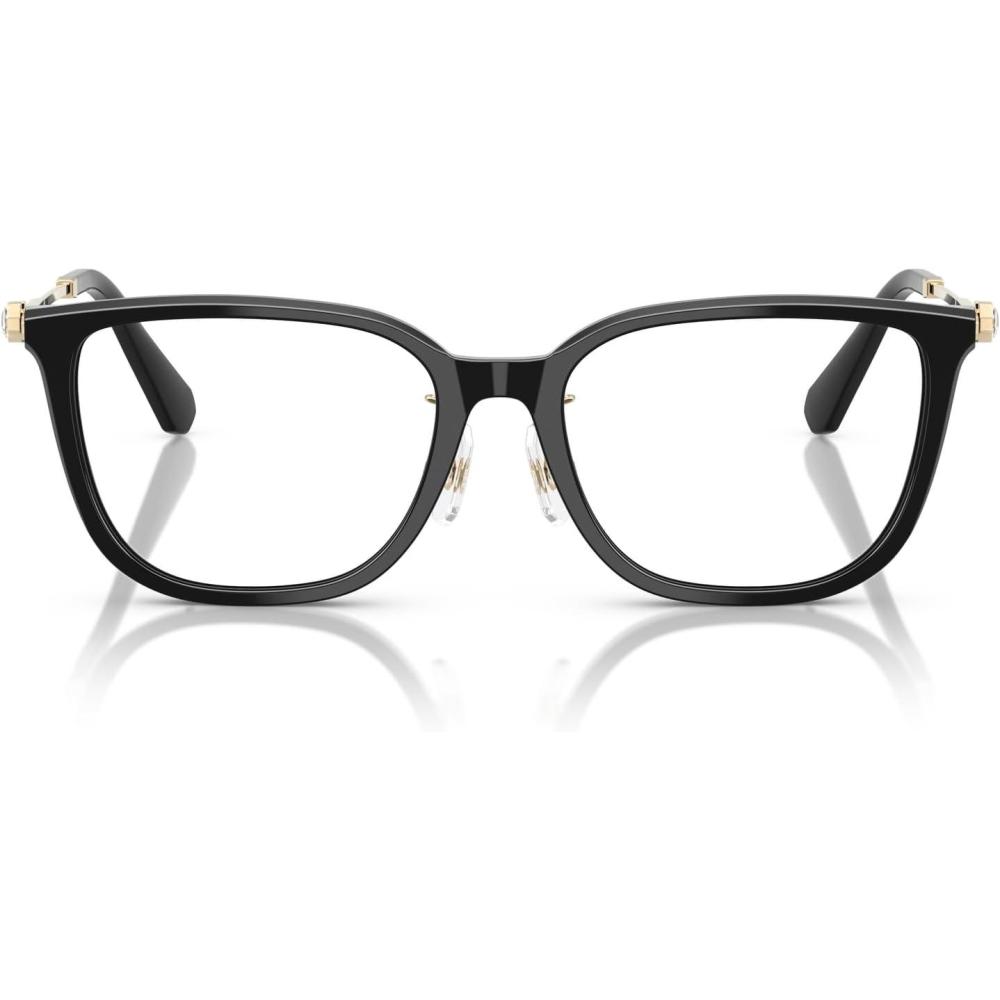 imageSwarovski womens Sk2041d Square Prescription Eyewear FramesBlackDemo Lens