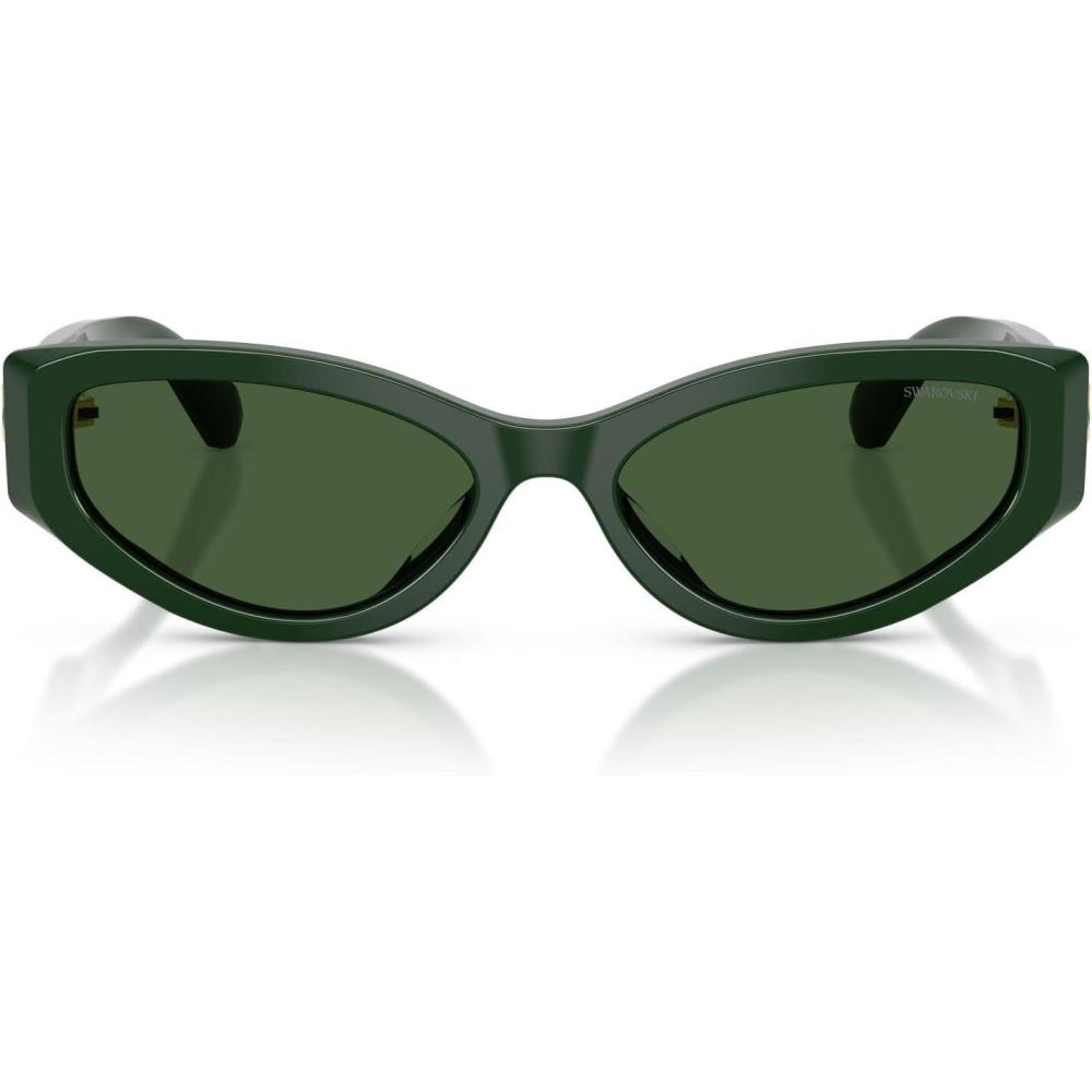 imageSwarovski womens Sk6045u Universal FitDark GreenDark Green