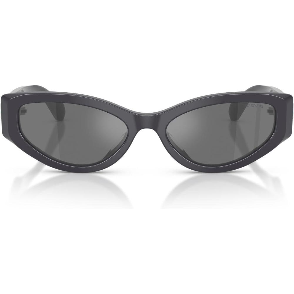 imageSwarovski womens Sk6045u Universal FitDark GreyGrey Mirrored Black