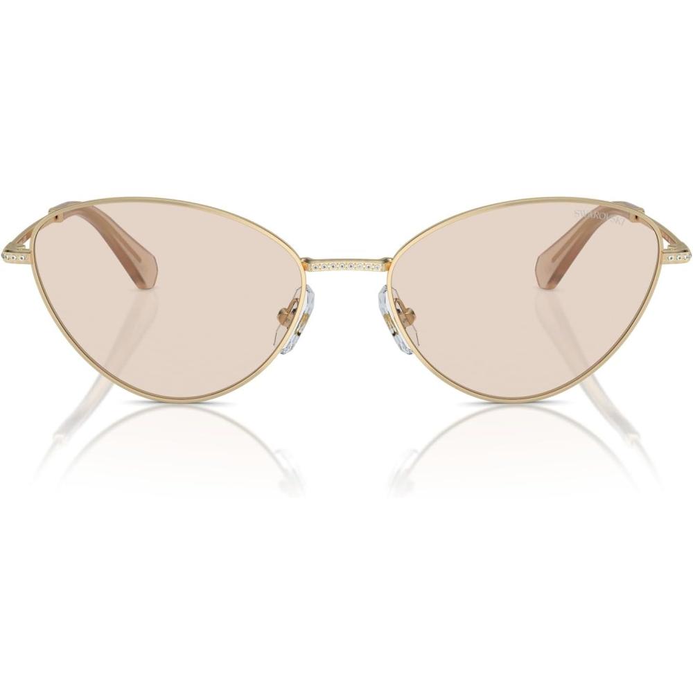 imageSwarovski womens Sk7014 Cat Eye SunglassesTransparent Pink to ClearGradient Violet