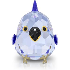 Swarovski All You Need are Birds Love Bird Couple(Blue Macaw)