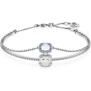 Swarovski Chroma Twist Cocktail Ring, Versatile Multi Color Crystals, Playful Rotating Construction, Gold Tone Finish(Clear)