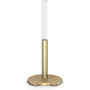 Swarovski Garden Tales Pumpkin Figurine, Orange and Green Crystals and Brushed Champagne Gold Tone-Finish Stem, Part of The Garden Tales Collection(Decorative Vase – Small)