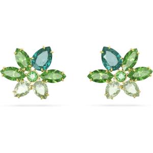 Swarovski Gema Flower Earrings Collection(Green)