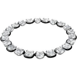 Swarovski Harmonia Necklace, Earrings, and Bracelet Crystal Jewelry Collection, Clear Crystals(Choker Necklace)