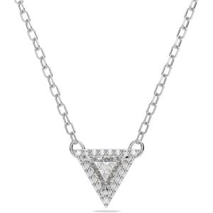 Swarovski Ortyx Crystal Necklace Jewelry Collection, Rhodium Tone Finish(Pendant Necklace)