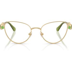 Swarovski SK1024 Prescription Eyewear Frames, Gold/Demo Lens, 53 mm