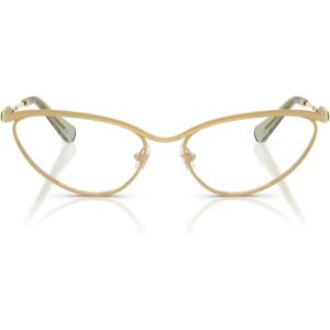 Swarovski SK1027 Prescription Eyewear Frames, Gold/Demo Lens, 59 mm