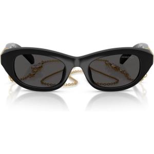 Swarovski SK6036U Universal Fit, Black/Dark Grey, 50 mm