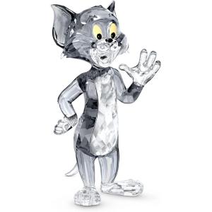 Swarovski Tom & Jerry, Tom Crystal Figurine, Grey Crystals(Tom)