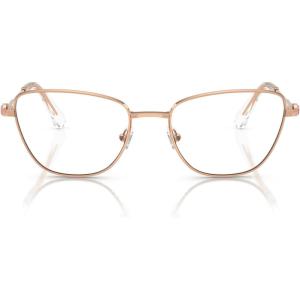 Swarovski Women’s Sk1018 Cat Eye Prescription Eyewear Frames(Rose Gold/Demo Lens)