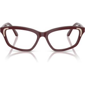 Swarovski Women’s Sk2034 Square Prescription Eyewear Frames(Blue/Demo Lens)