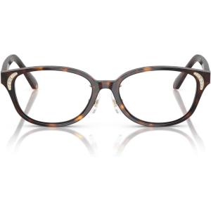 Swarovski Women’s Sk2040d Oval Prescription Eyewear Frames(Havana/Demo Lens)