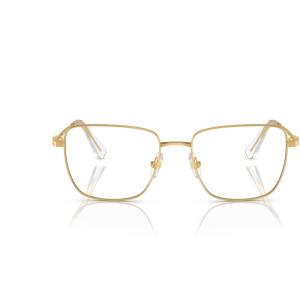 Swarovski womens Sk1003 Square Prescription Eyewear Frames(Gold/Demo Lens)