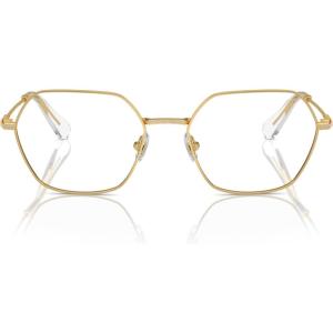 Swarovski womens Sk1011 Hexagonal Prescription Eyewear Frames(Gold/Demo Lens)