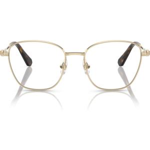 Swarovski womens Sk1019 Square Prescription Eyewear Frames(Pale Gold/Demo Lens)