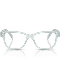 Swarovski womens Sk2007 Square Prescription Eyewear Frames(Opal Light Blue/Demo Lens)