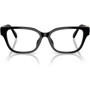 Swarovski womens Sk2049d Square Prescription Eyewear Frames(Black/Demo Lens)