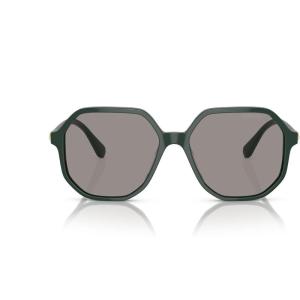 Swarovski womens Sk6003 Octagonal Sunglasses(Green/Photochromic Grey)
