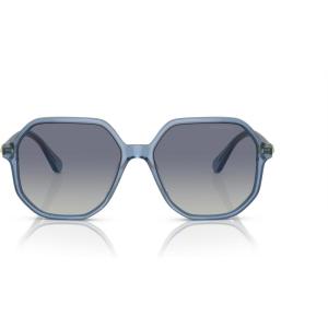 Swarovski womens Sk6003 Octagonal Sunglasses(Opaline Blue/Blue Gradient)