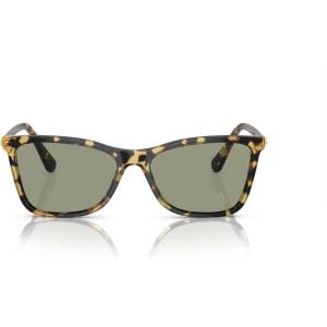 Swarovski womens Sk6004 Rectangular Sunglasses(Havana/Dark Green)