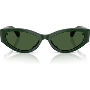 Swarovski womens Sk6045u Universal Fit(Dark Green/Dark Green)