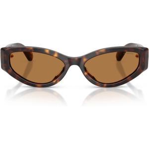 Swarovski womens Sk6045u Universal Fit(Havana/Bronze)