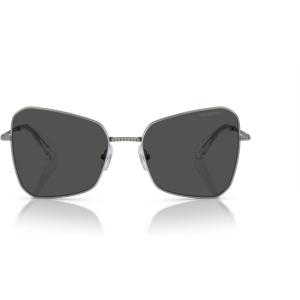 Swarovski womens Sk7008 Butterfly Sunglasses(Gunmetal/Dark Grey)