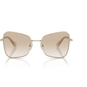 Swarovski womens Sk7008 Butterfly Sunglasses(Pale Gold/Neutral Gradient Light Grey)