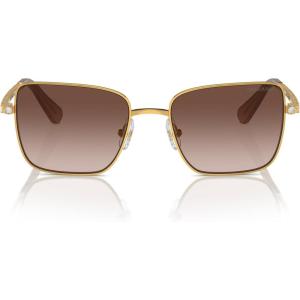 Swarovski womens Sk7015 Square Sunglasses(Black/Dark Grey)