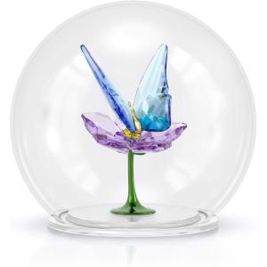 Swarovski Idyllia Glass Ball Butterfly and Flower