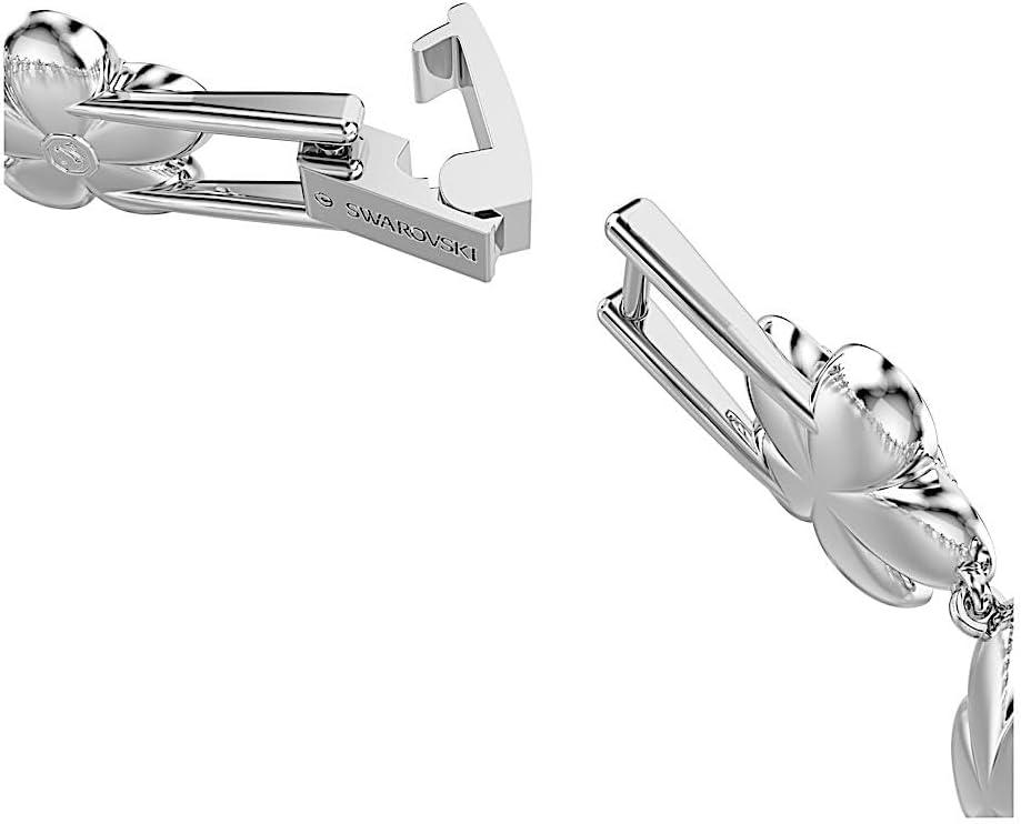 imageSwarovski x Ariana Grande Jewelry Collection Necklace Bracelet Choker Earrings Crystals Crystal Pearls Rhodium FinishClear Bracelet