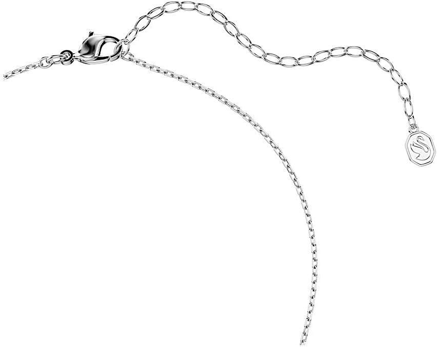 imageSwarovski x Ariana Grande Official Dragonfly Motif Jewelry Collection Brooch Pendant Necklace Earrings Mixed Cut Multicolored Stones Rhodium FinishMulticolored Pendant Necklace