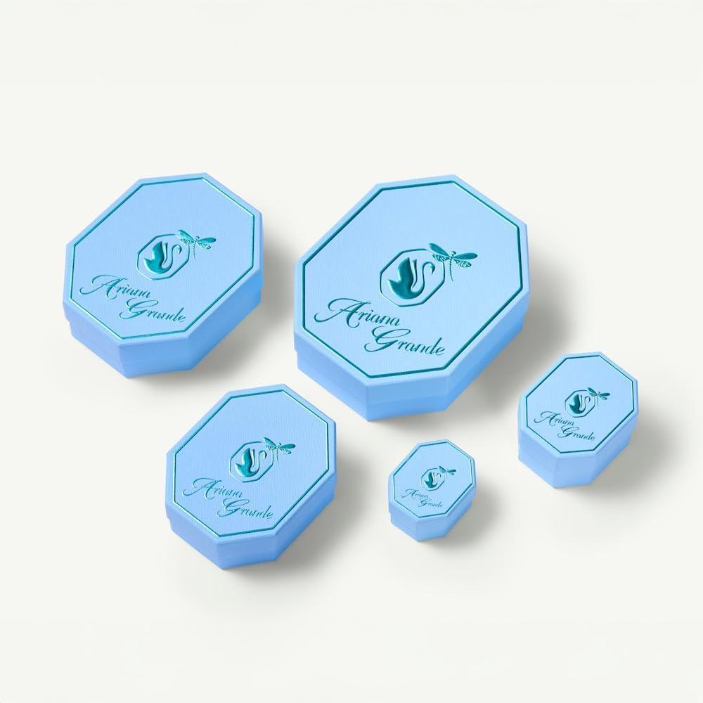 imageSwarovski x Ariana Grande Official Dragonfly Motif Jewelry Collection Brooch Pendant Necklace Earrings Mixed Cut Multicolored Stones Rhodium FinishMulticolored Pendant Necklace