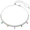 Multicolored Tennis Necklace