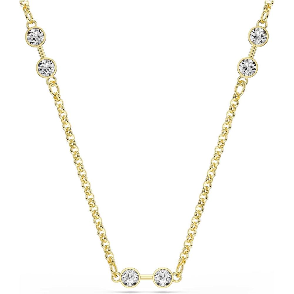 imageSwarovski Remix necklace Round cut White Goldtone plated