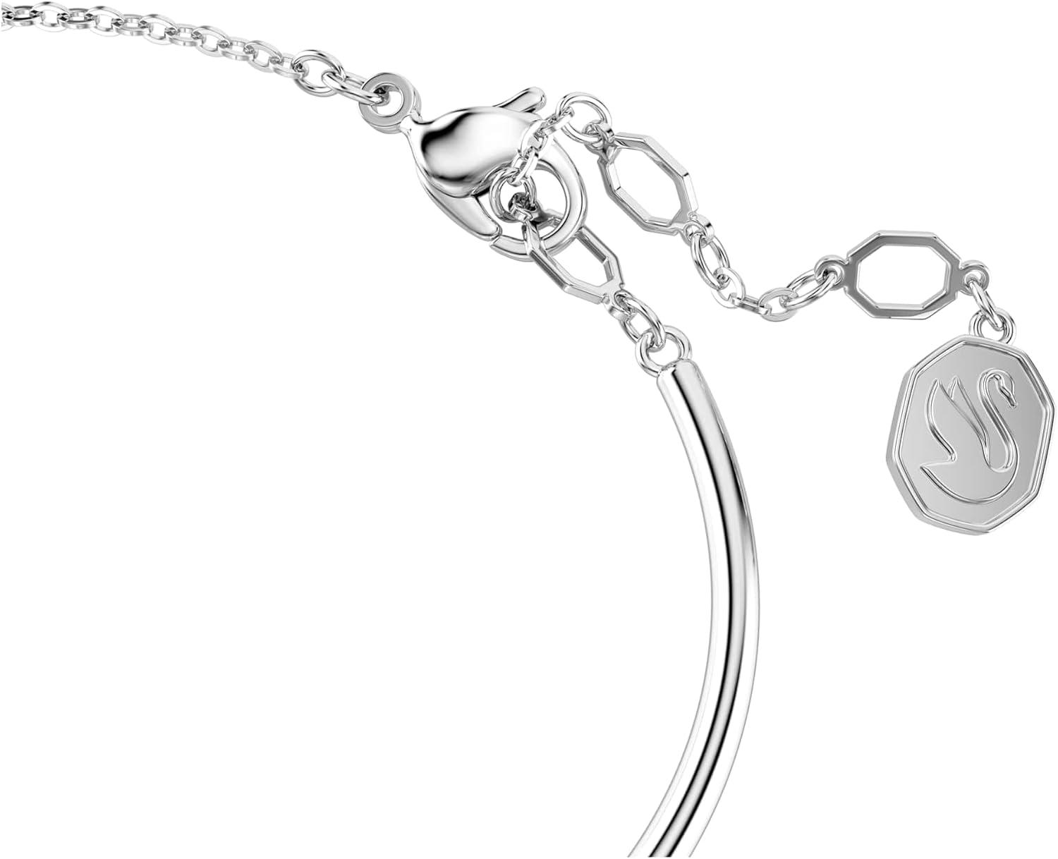 imageSwarovski Constella bangle Round cut Dancing stSwarovski One White Rhodium plated