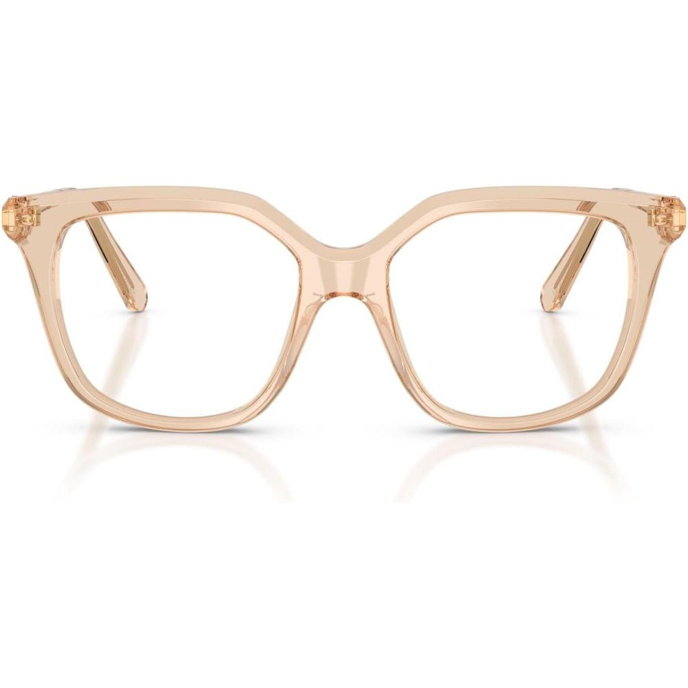 imageSwarovski womens Sk2059 Square Prescription Eyewear FramesTransparent BeigeDemo Lens