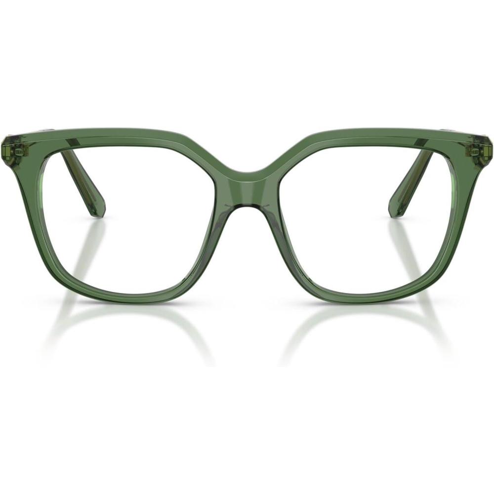 imageSwarovski womens Sk2059 Square Prescription Eyewear FramesTransparent GreenDemo Lens