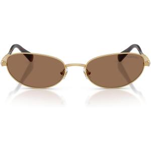 Swarovski Women’s Sk7044(Gold/Dark Brown)