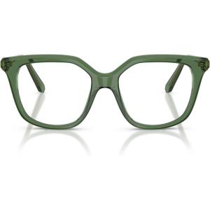 Swarovski womens Sk2059 Square Prescription Eyewear Frames(Transparent Green/Demo Lens)