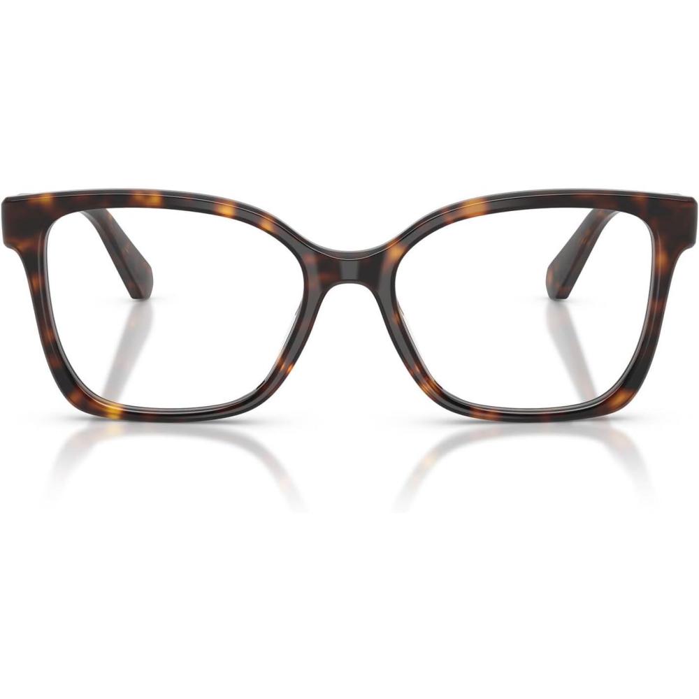 imageSwarovski womens Sk2061 Square Prescription Eyewear FramesHavanaDemo Lens