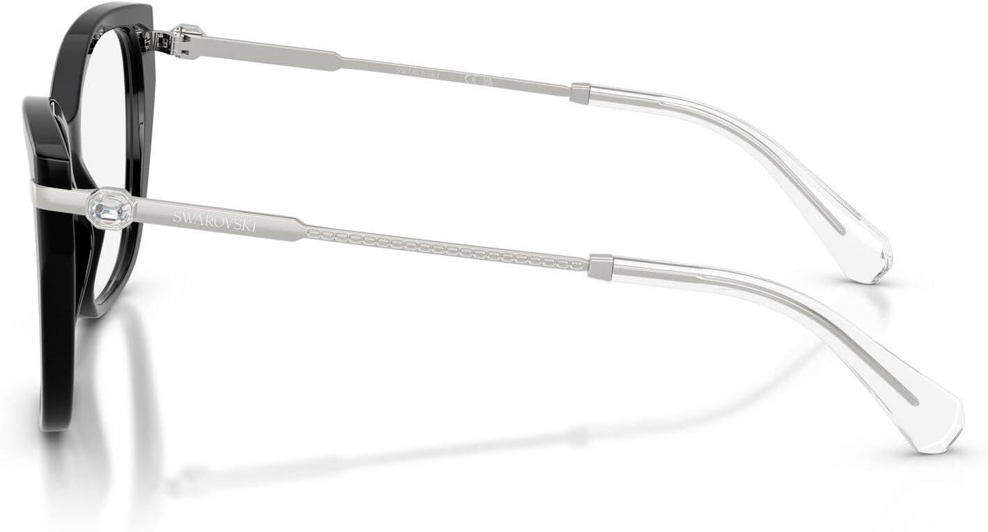 imageSwarovski womens Sk2060 Cat Eye Prescription Eyewear FramesBlackDemo Lens
