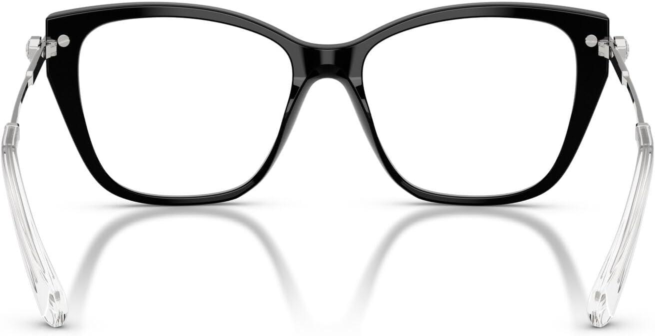 imageSwarovski womens Sk2060 Cat Eye Prescription Eyewear FramesBlackDemo Lens