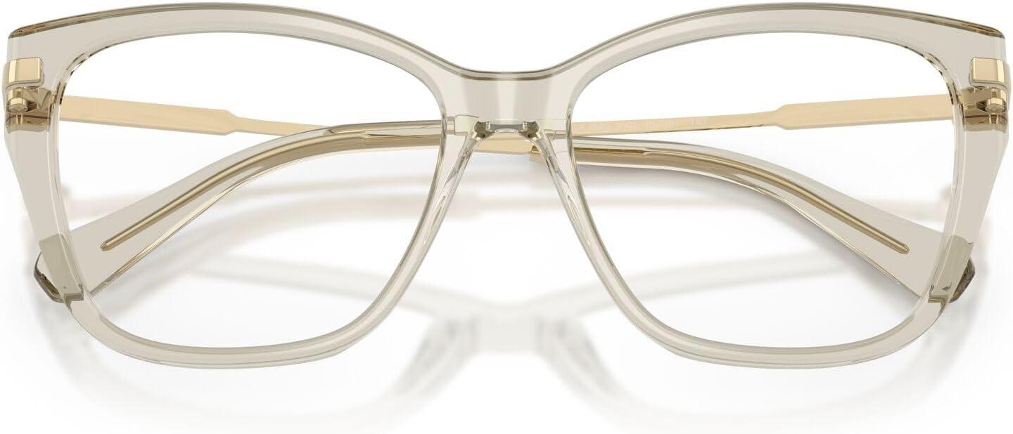 imageSwarovski womens Sk2060 Cat Eye Prescription Eyewear FramesTransparent BiegeDemo Lens