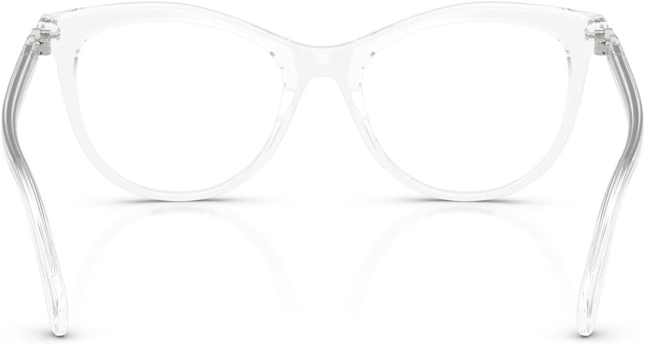 imageSwarovski womens Sk2064 Round Prescription Eyewear FramesTransparentDemo Lens