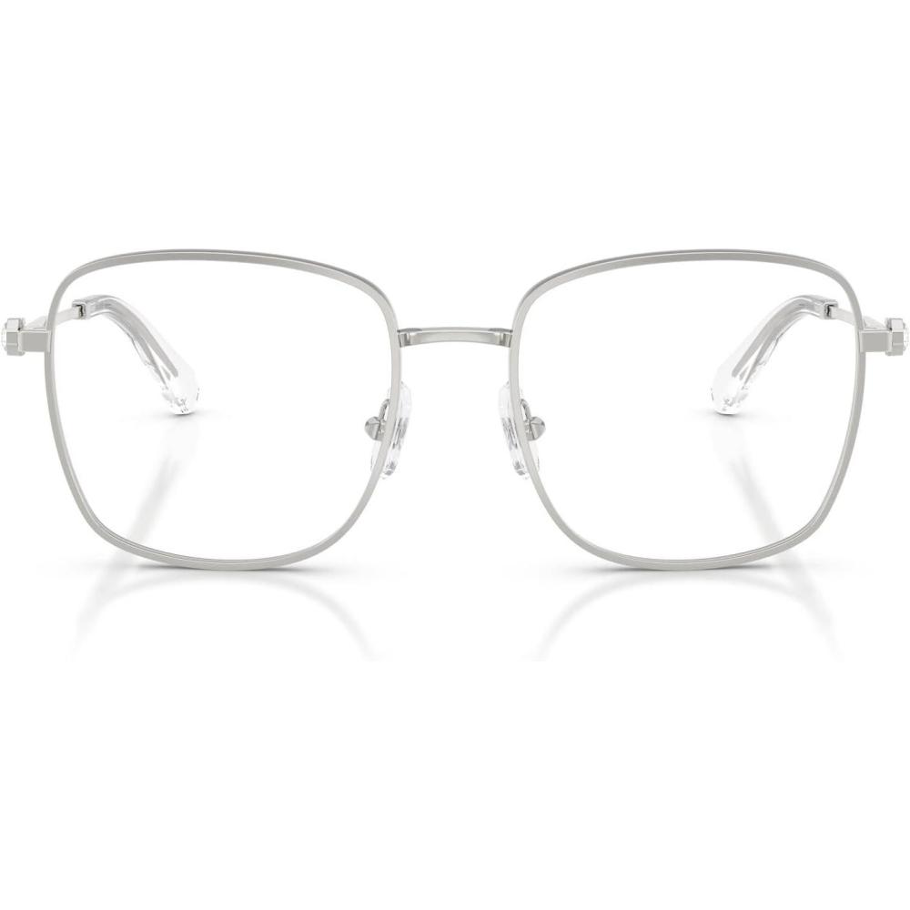 imageSwarovski womens Sk1036 Square Prescription Eyewear FramesSilverDemo Lens