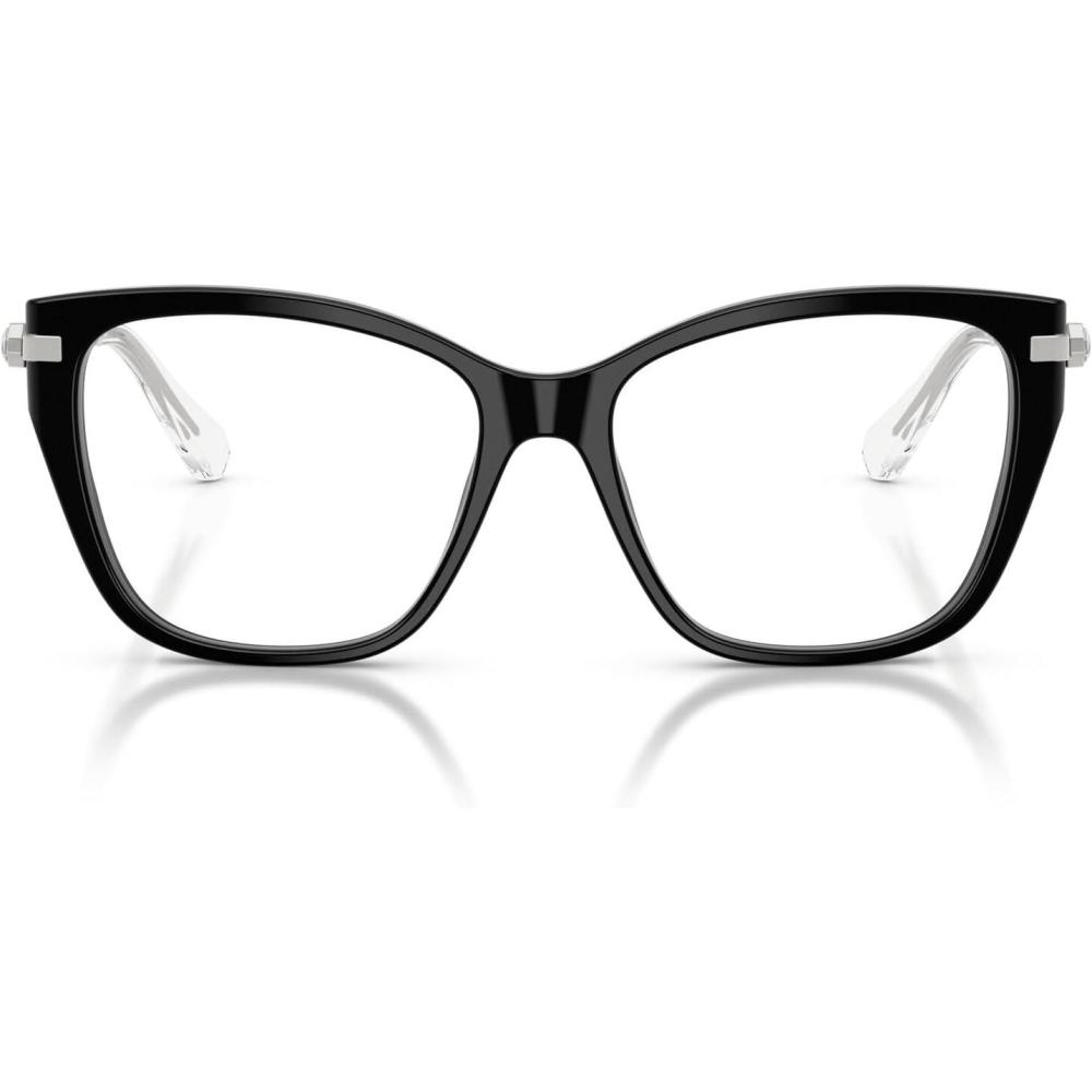 imageSwarovski womens Sk2060 Cat Eye Prescription Eyewear FramesBlackDemo Lens