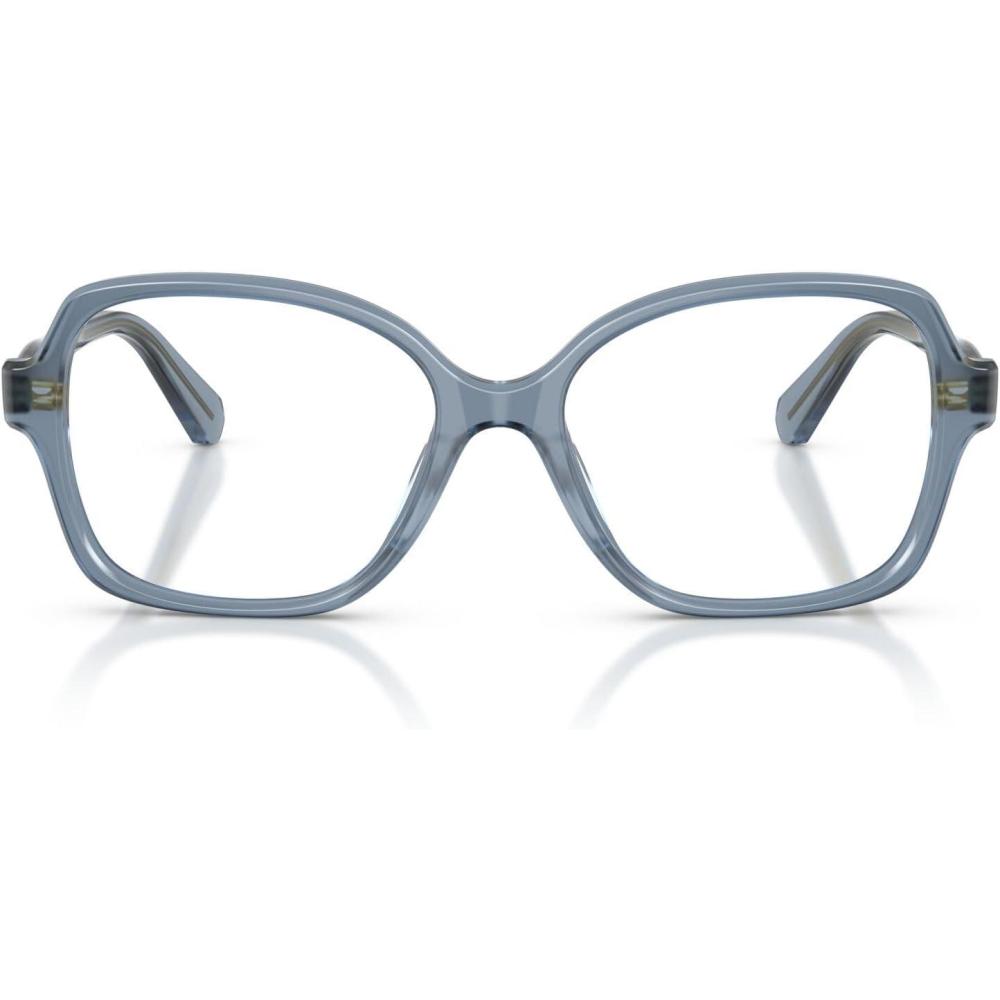 imageSwarovski womens Sk2063 Square Prescription Eyewear FramesMilky Light BlueDemo Lens