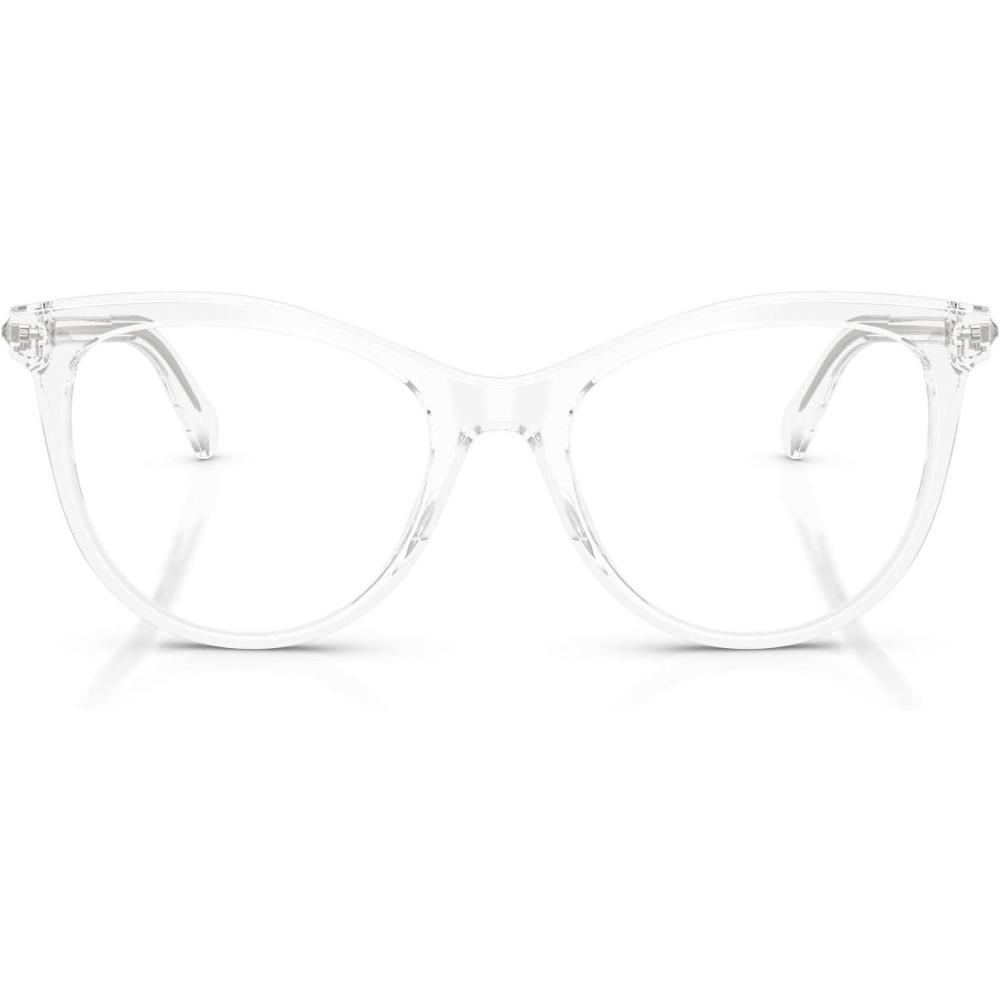 imageSwarovski womens Sk2064 Round Prescription Eyewear FramesTransparentDemo Lens